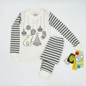 NWT Sara’s Prints ColorMe® Pajama Set — Polar Bear, Size 4